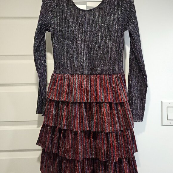 Paris Atelier & Other Stories sparkly tiered dress - Picture 3 of 5